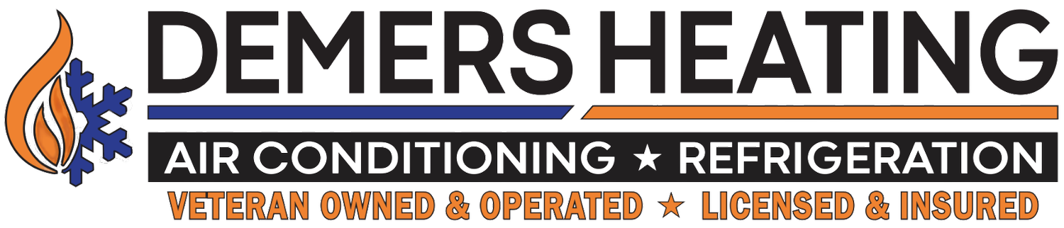 Demers heating and cooling logo